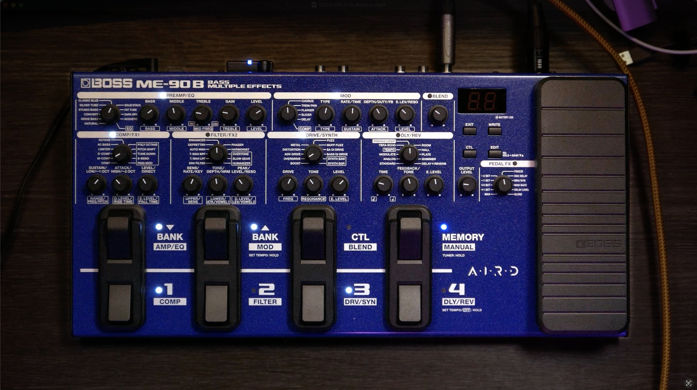 Old-School Design Meets Modern Sound: Exploring the BOSS ME-90b